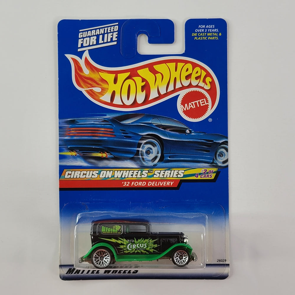 Hot Wheels - '32 Ford Delivery (Black/Green)