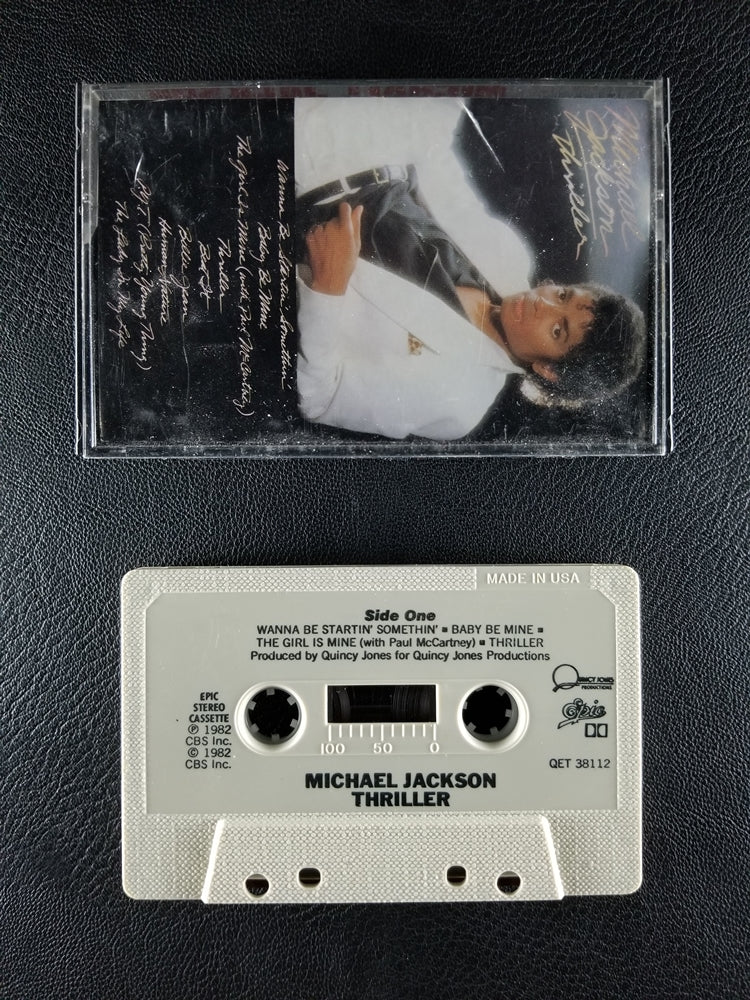 Michael Jackson - Thriller (1982, Cassette)