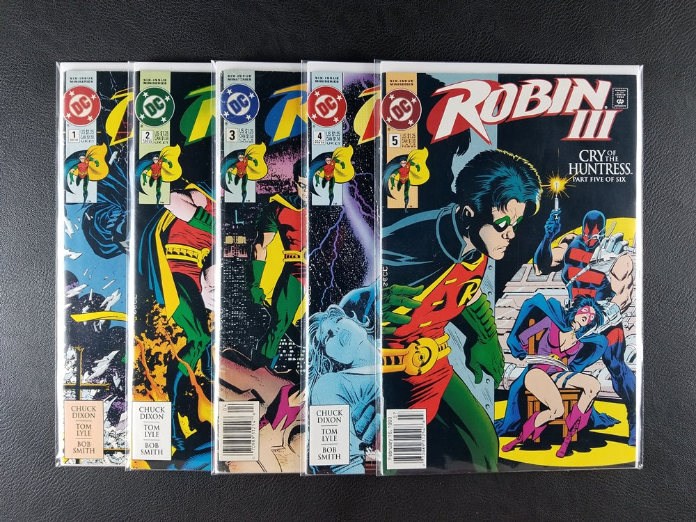 Robin III: Cry of the Huntress #1-5 Set (DC, 1992-93)