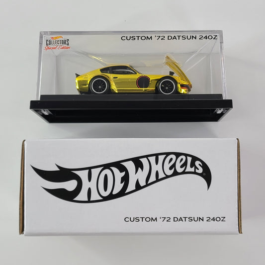 Hot Wheels - Custom '72 Datsun 240Z (Spectraflame Bright Yellow) [RLC Exclusive (2021) - #19926/25000]