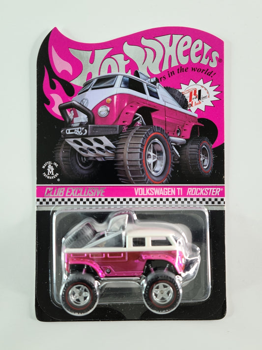 Hot Wheels - Volkswagen T1 Rockster (Spectraflame Pink) [RLC Exclusive]
