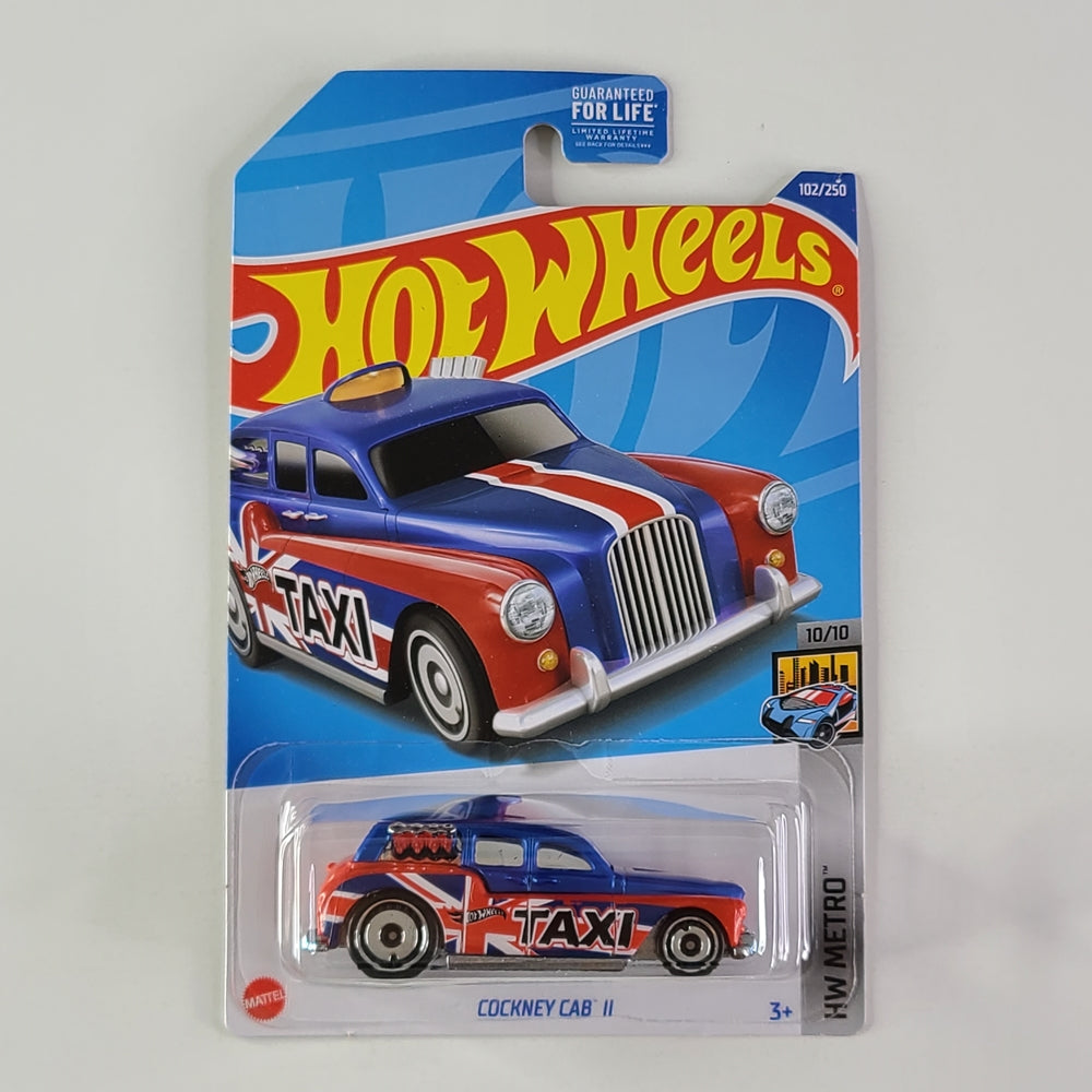 Hot Wheels -Cockney Cab II (Red & Blue)