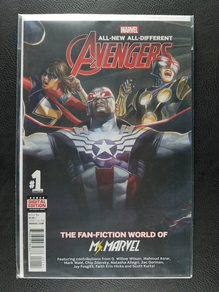 All-New All-Different Avengers Annual #1A (Marvel, October 2016)