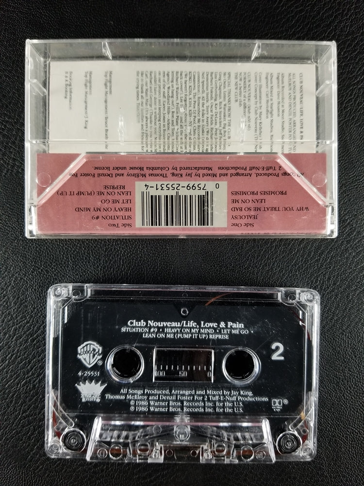 Club Nouveau - Life, Love & Pain (1986, Cassette)