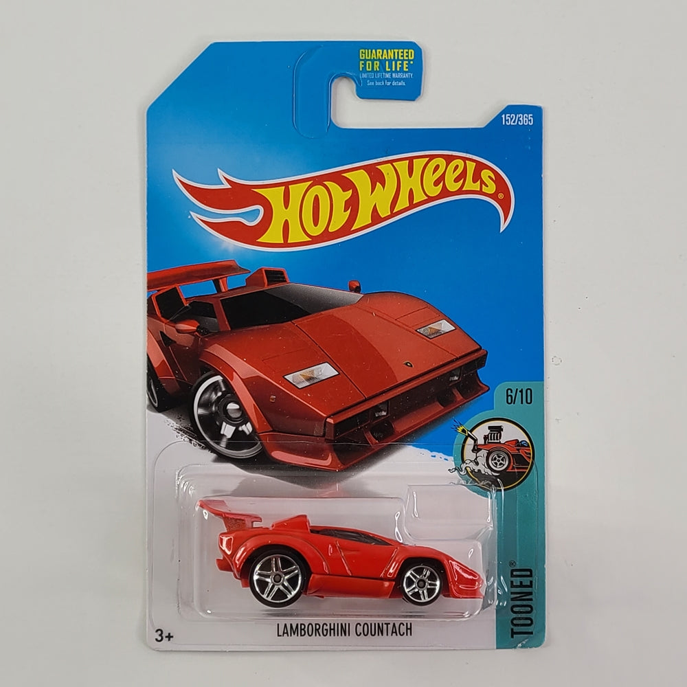 Hot Wheels - Lamborghini Countach (Red) – Throwback Collectibles