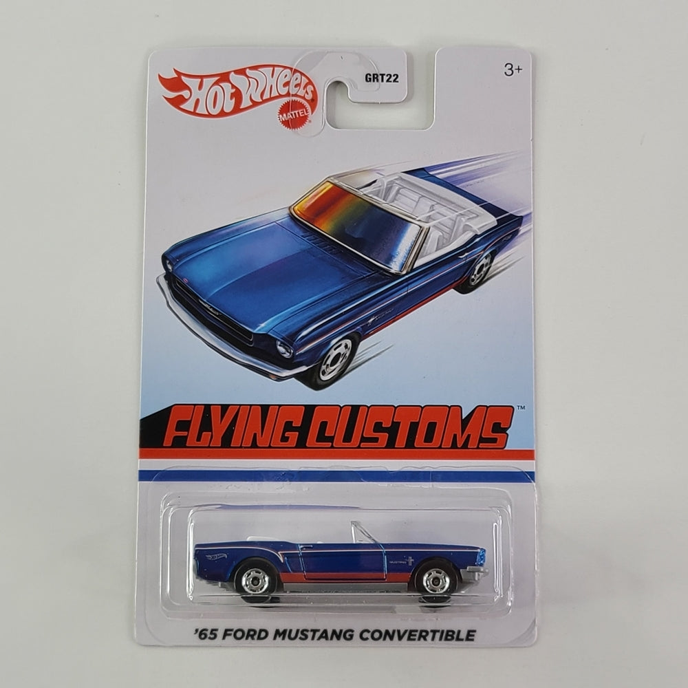 Hot Wheels - '65 Ford Mustang Convertible (Metalflake Blue)