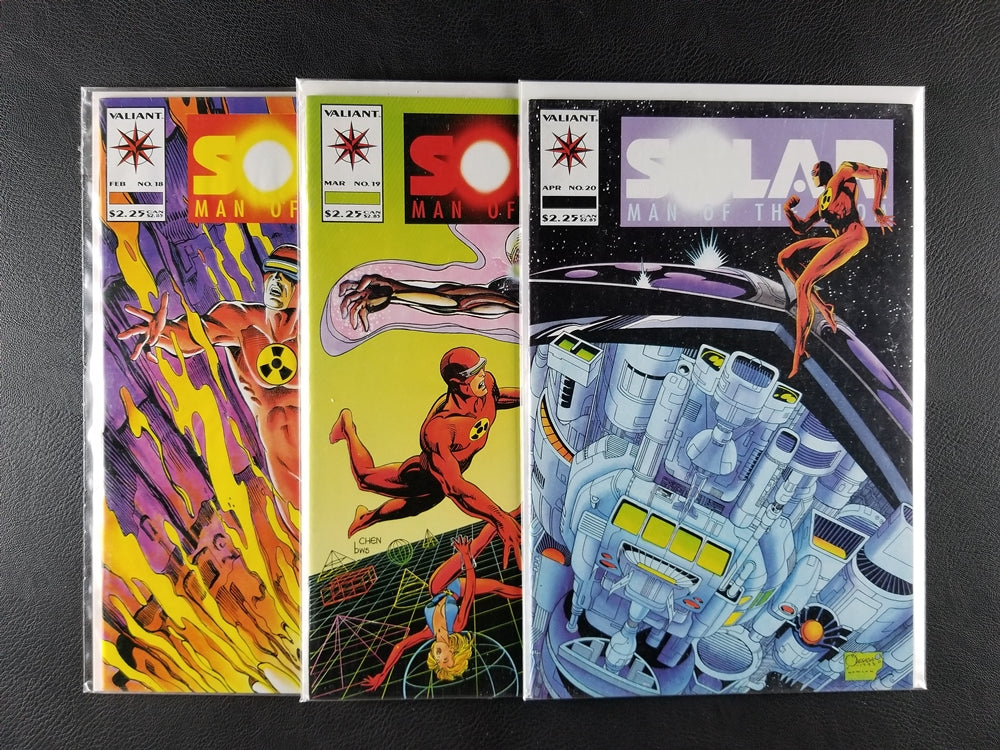 Solar Man of the Atom #18-20 Set (Valiant, 1993)