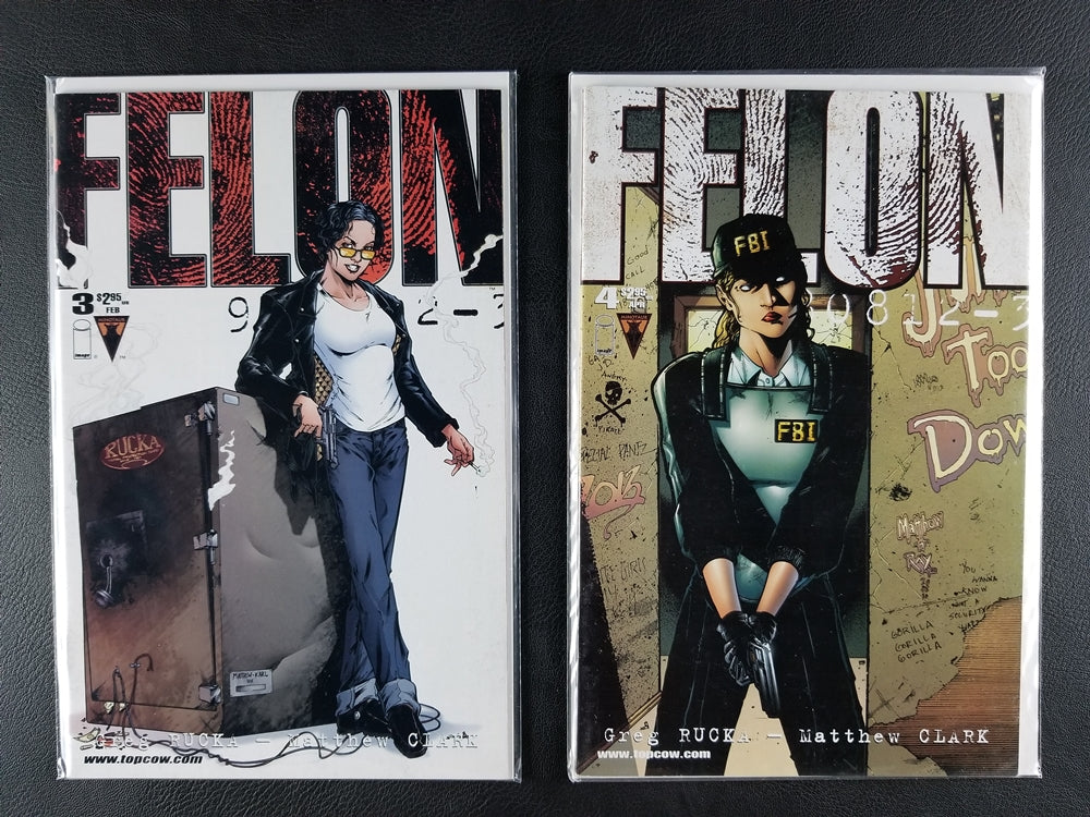 Felon #1-4 Set (Top Cow, 2001-02)