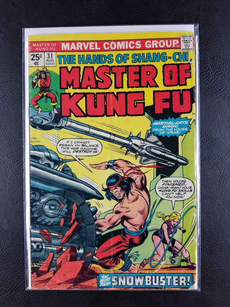 Master of Kung Fu #31 (Marvel, August 1975)