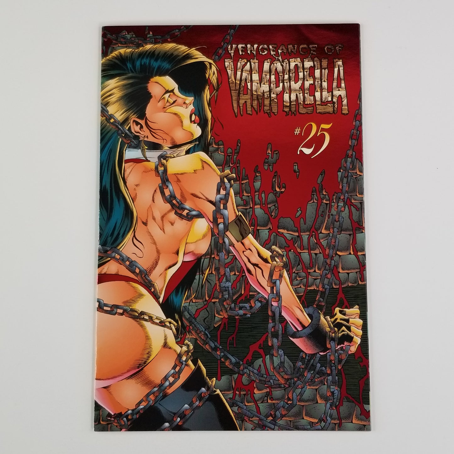 Vengeance of Vampirella (Harris, 1995) #25 Red Foil Cover