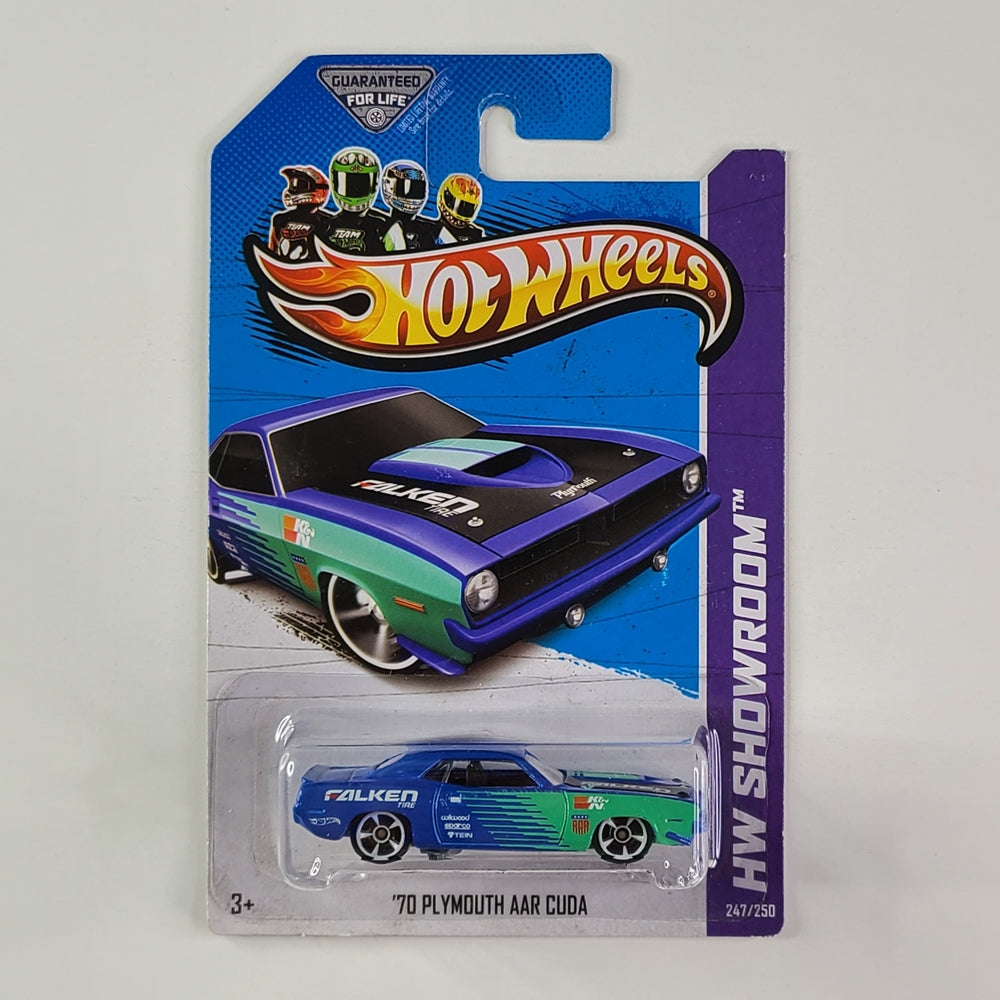 Hot Wheels - '70 Plymouth AAR Cuda (Blue)