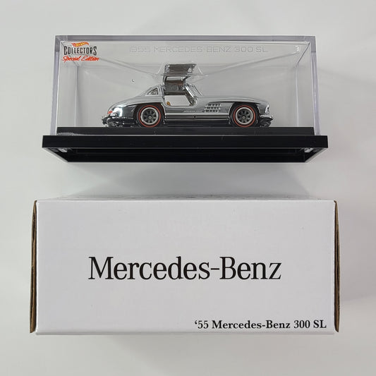 Hot Wheels - '55 Mercedes-Benz 300 SL (Polished Metal) [RLC Exclusive (2021) - #13072/20000]