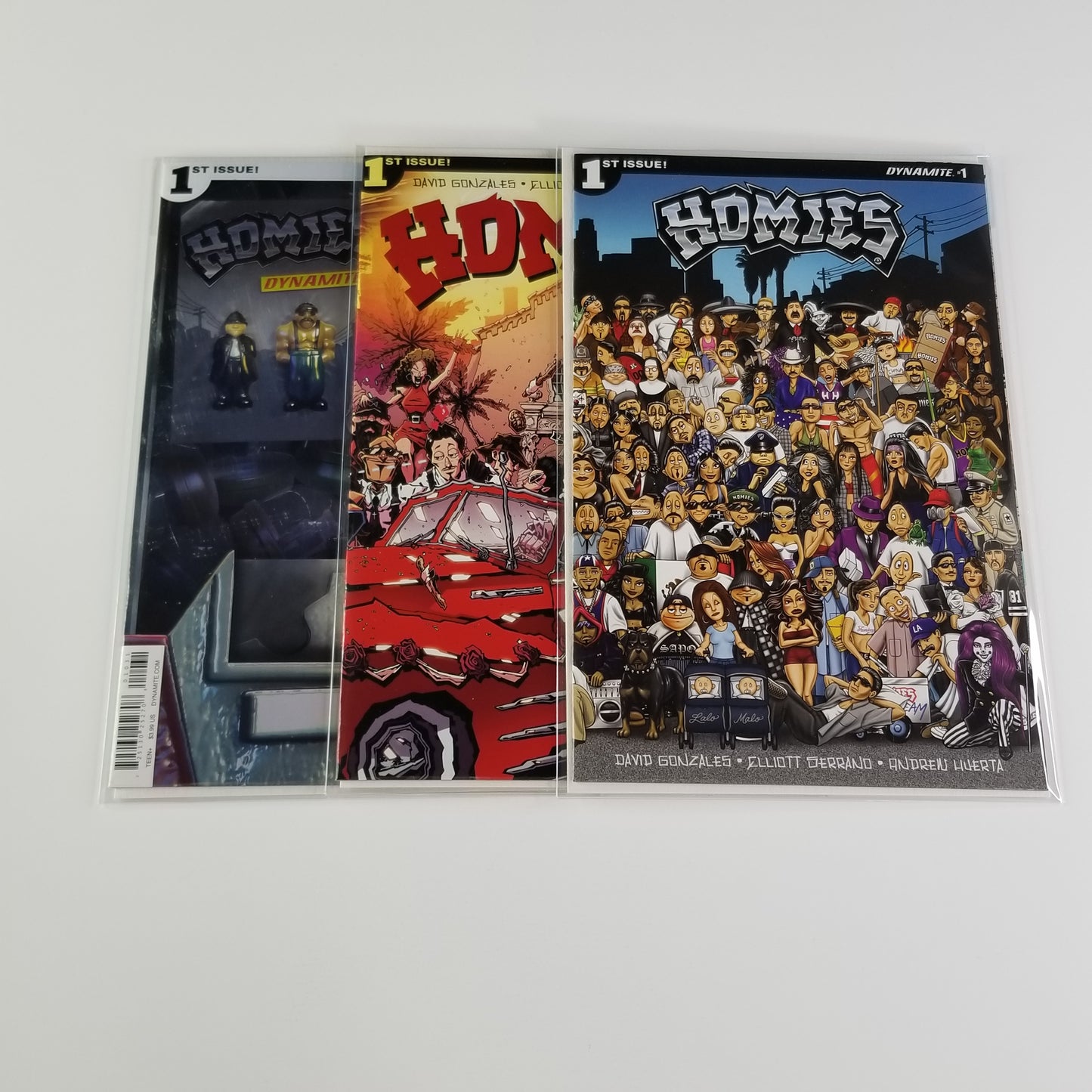 Homies (Dynamite, 2016) #1 A B F Variant Set