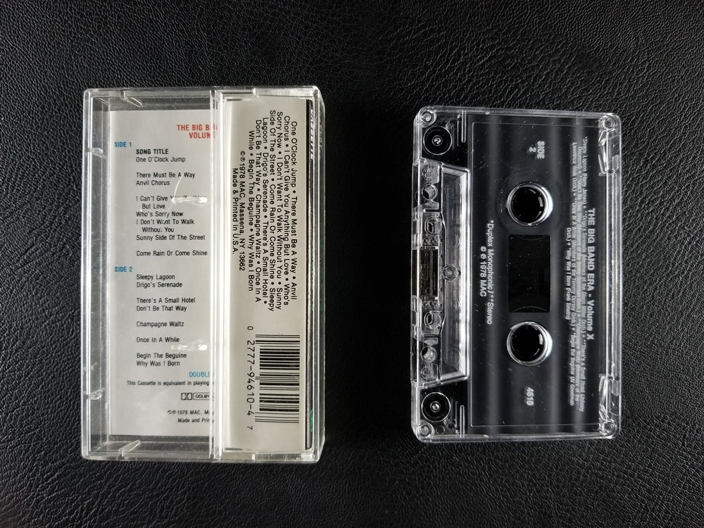 Various Artists - The Big Band Era, Volume 10 (1978, Cassette)