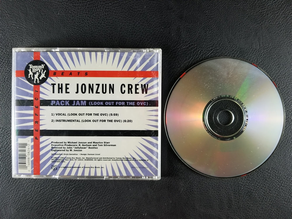 The Jonzun Crew - Pack Jam (Look Out for the OVC) (1993, CD Single)
