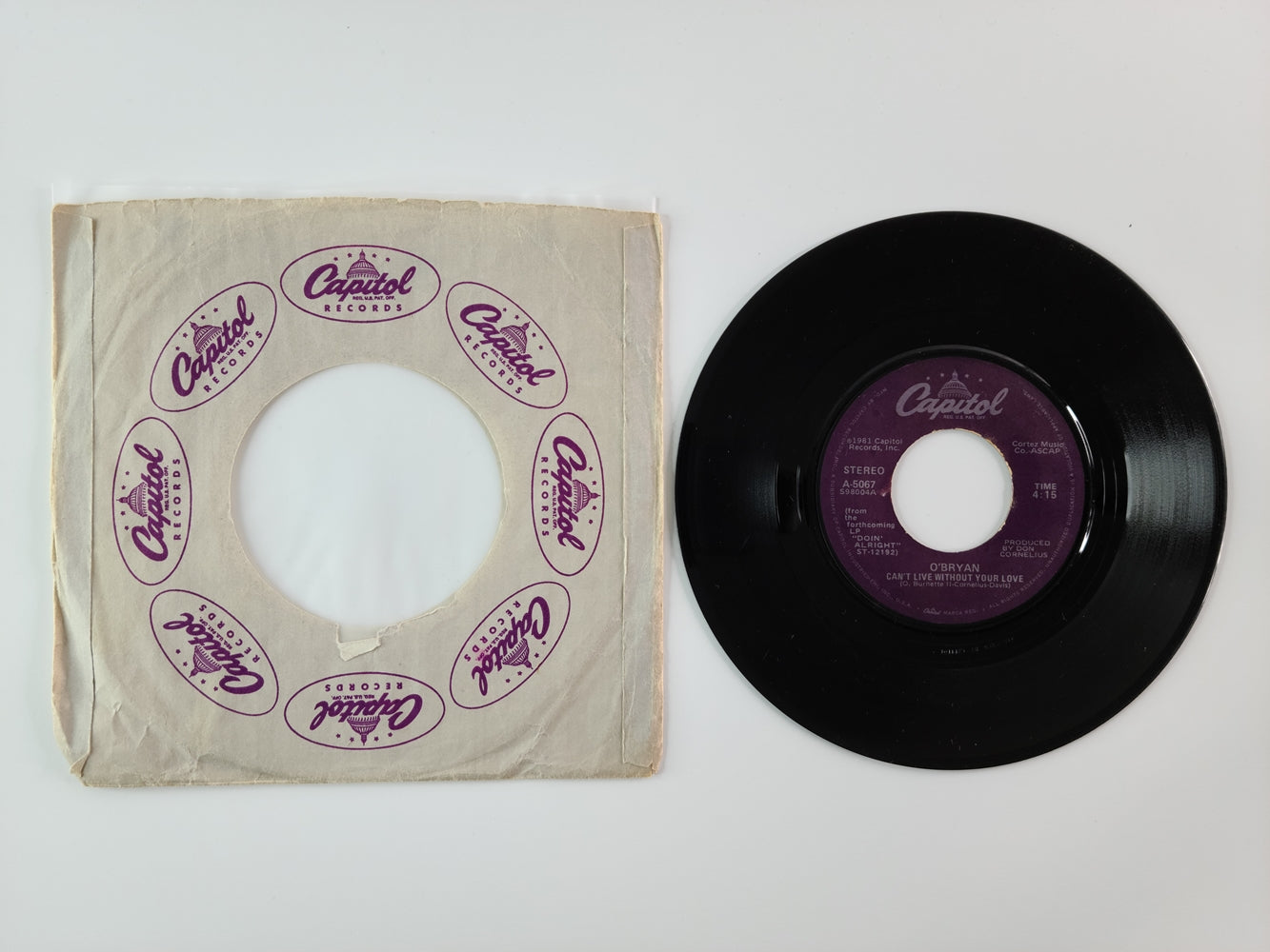 O'Bryan - The Gigolo (1982, 7'' Single)