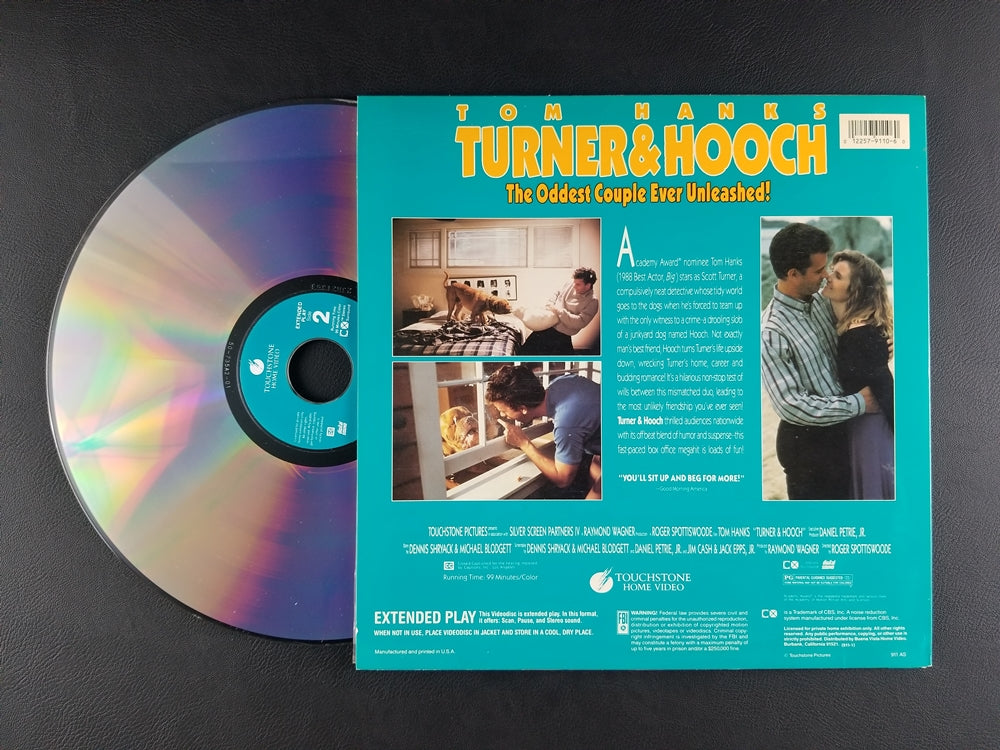 Turner & Hooch (1989, Laserdisc)