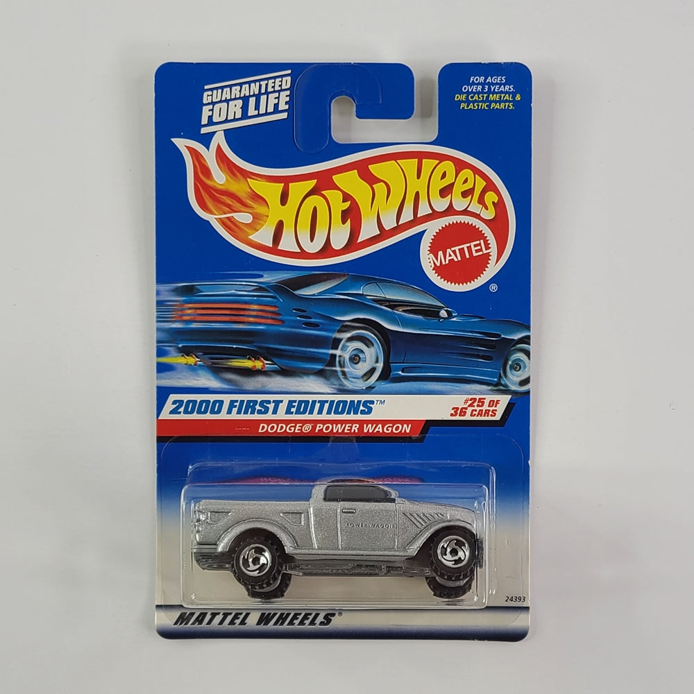 Hot Wheels - Dodge Power Wagon (Metallic Silver)