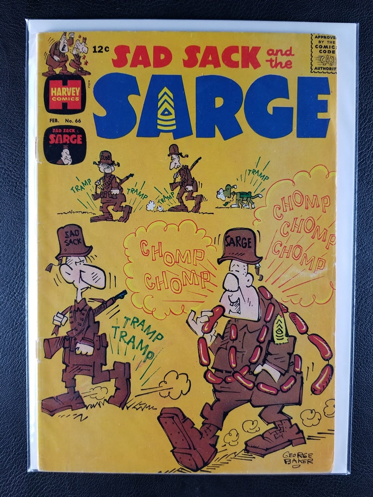 Sad Sack and the Sarge #66 (Harvey, February 1968)