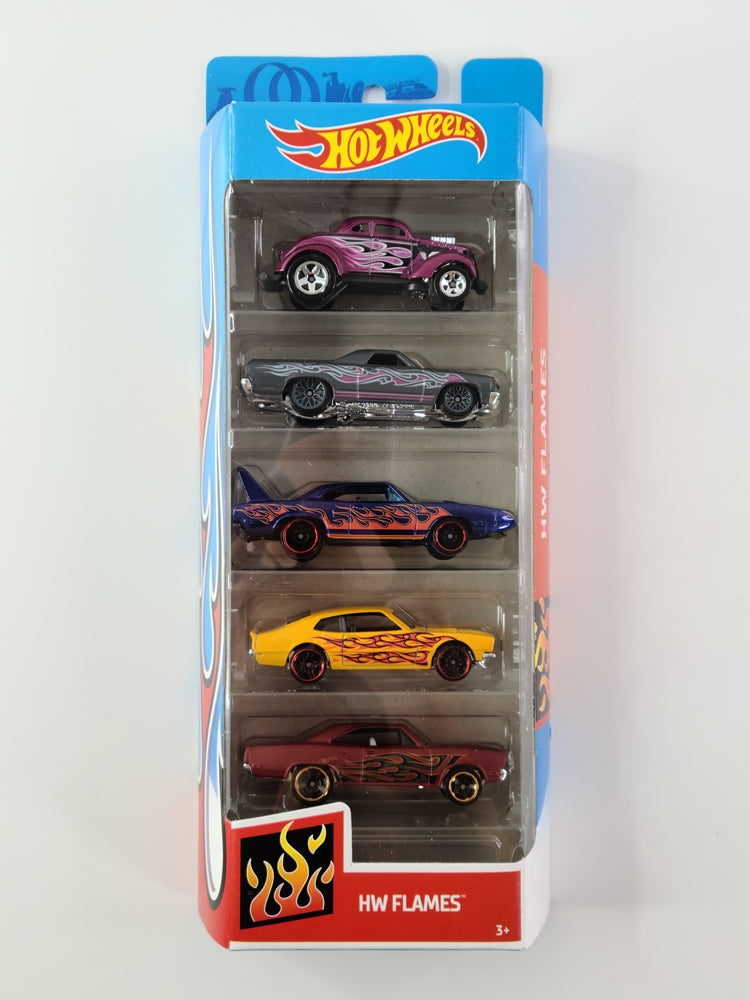 Hot wheels hw flames 5 pack online