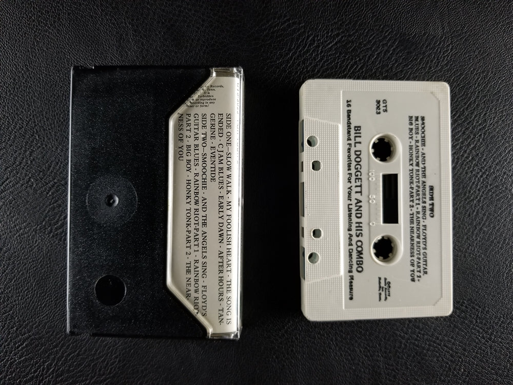 Bill Doggett and His Combo - 16 Bandstand Favorites for Your Listening and Dancing Pleasure (1978, Cassette)