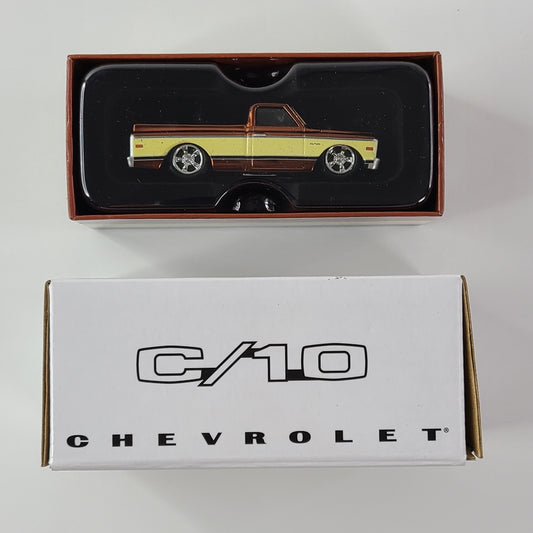 Hot Wheels - '69 Chevy C-10 (Spectraflame Root Beer Brown) [Red Line Club (2019) - #864/12500]