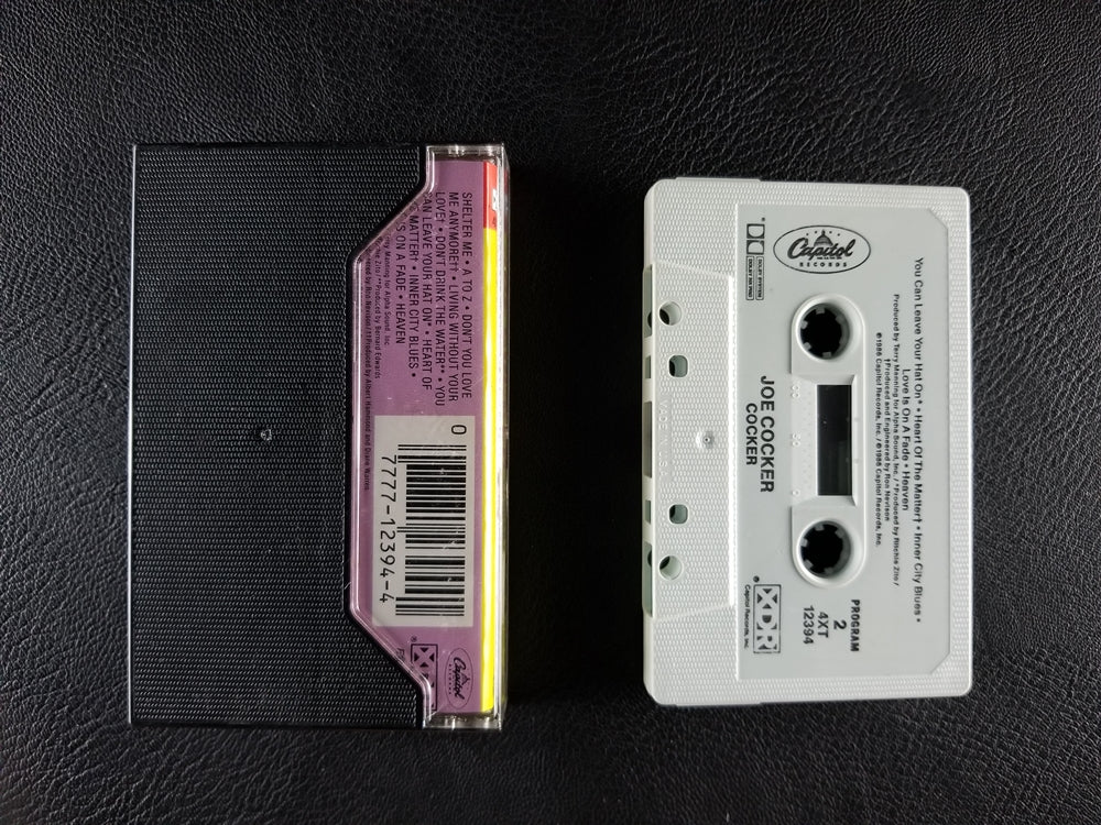 Joe Cocker - Cocker (1986, Cassette)