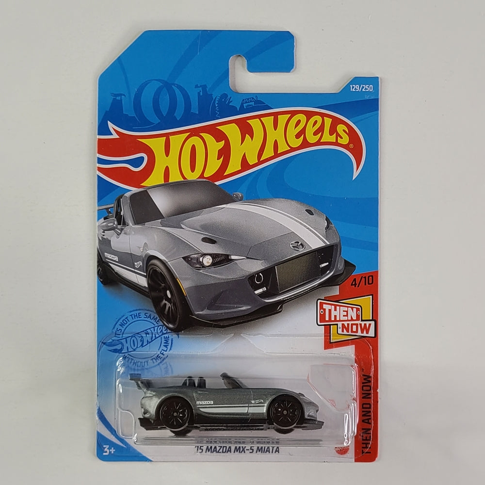 Hot Wheels - '15 Mazda MX-5 Miata (Anodized Metalflake Gray)
