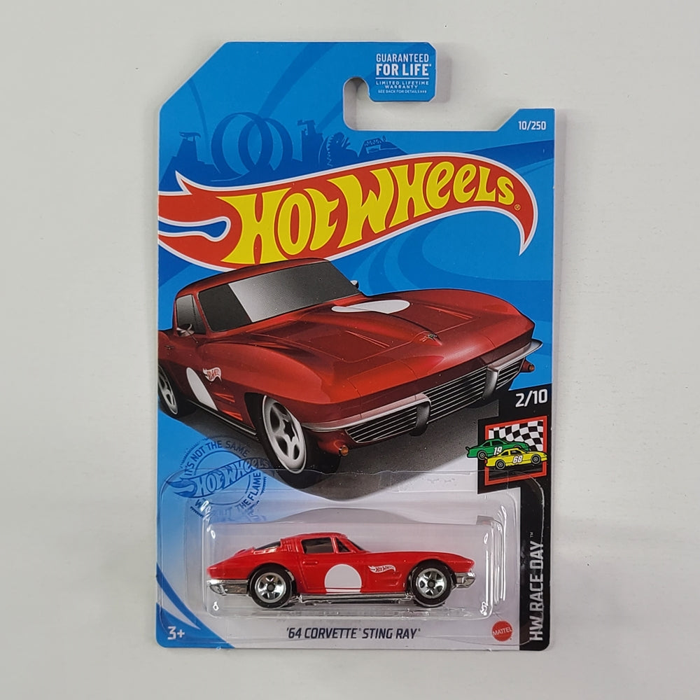 Hot Wheels - '64 Corvette Sting Ray (Red)