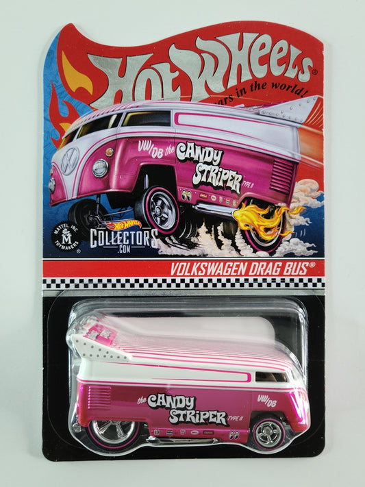 Hot Wheels - Volkswagen Drag Bus (Spectraflame Pink) [RLC Ex.] [#6482/20000]