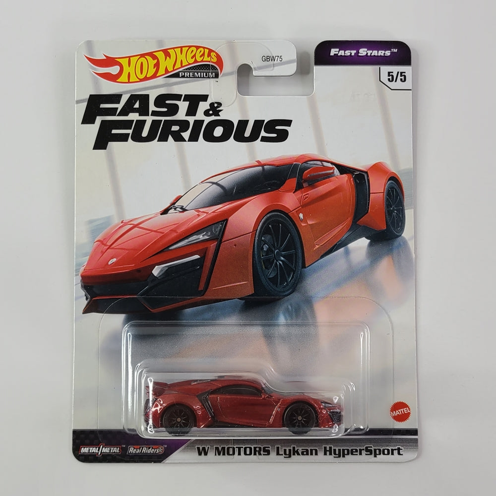 Hot Wheels Premium - W MOTORS Lykan HyperSport (Red)