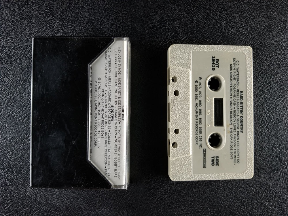 Various Artists - Hard Hittin' Country (1985, Cassette)