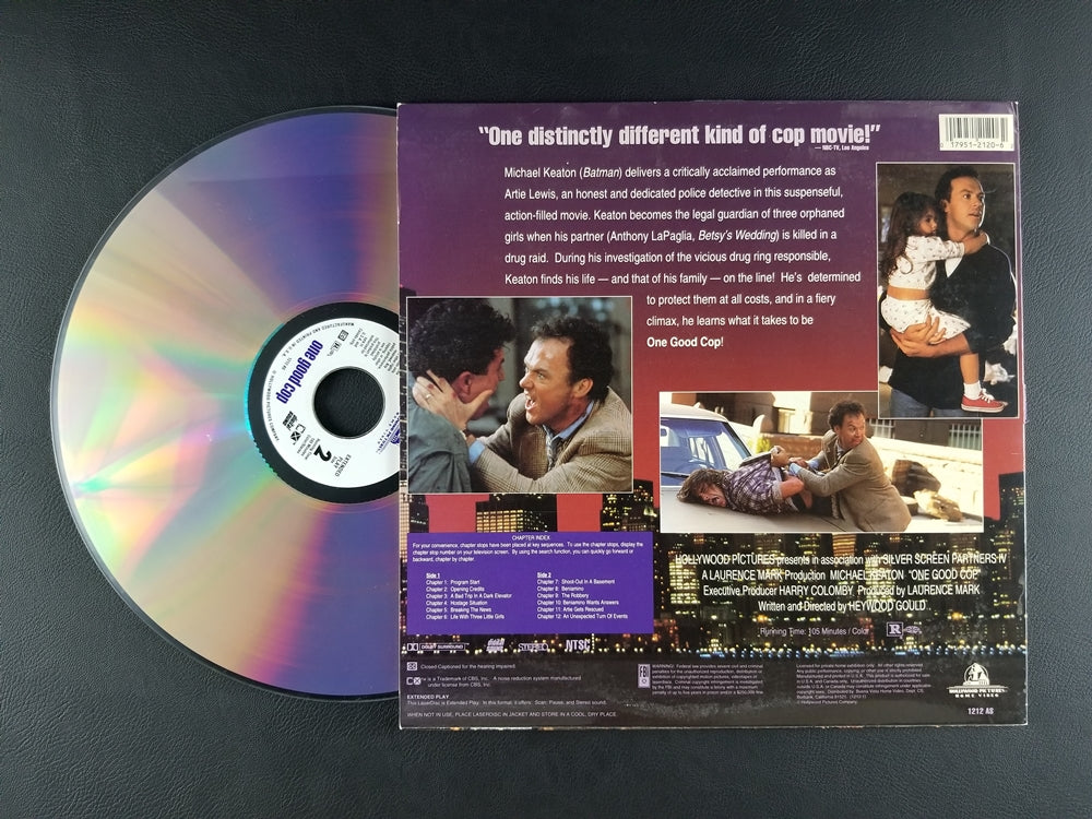 One Good Cop (1991, Laserdisc)