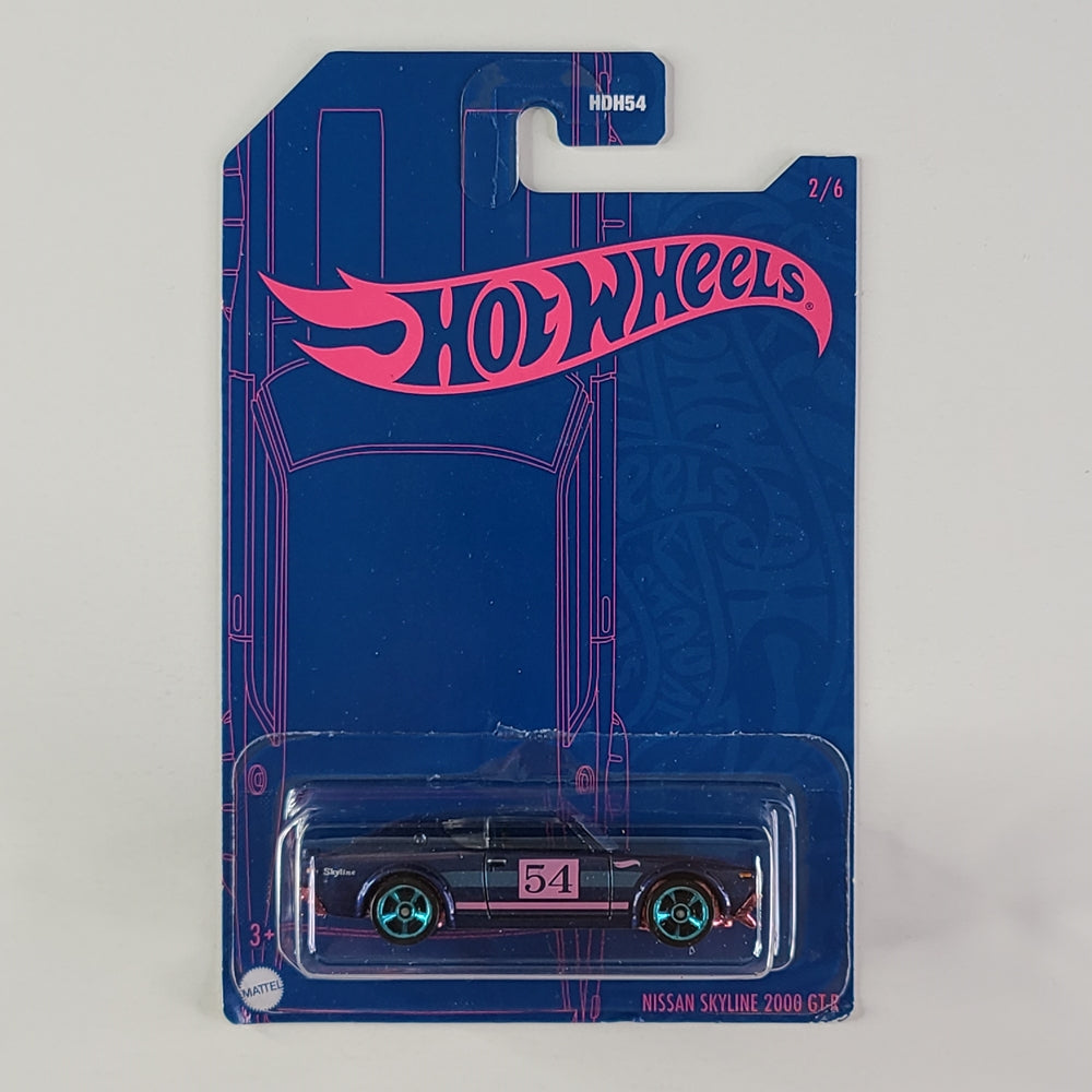 Hot Wheels - Nissan Skyline 2000 GT-R (Metalflake Dark Blue)