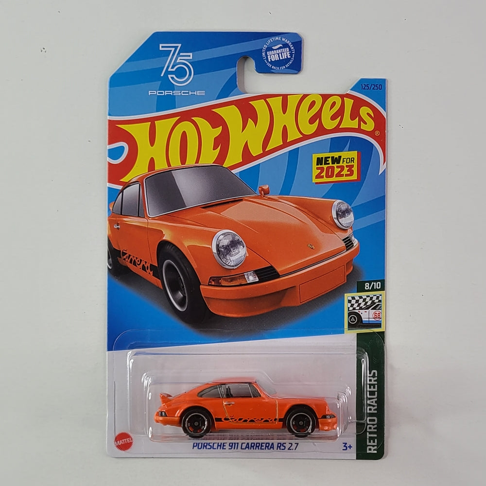 Hot Wheels - Porsche 911 Carrera RS 2.7 (Orange) – Throwback Collectibles