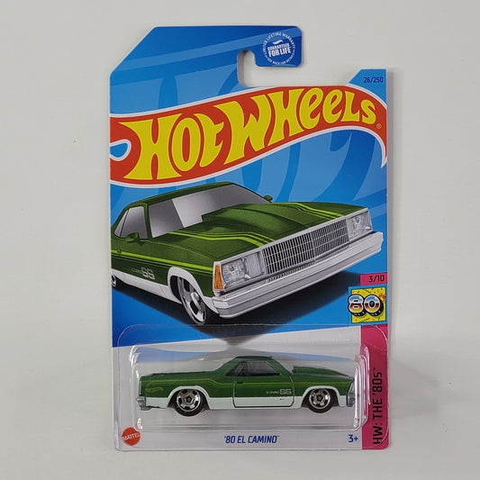 Hot Wheels - '80 El Camino (Metalflake Grass Green)