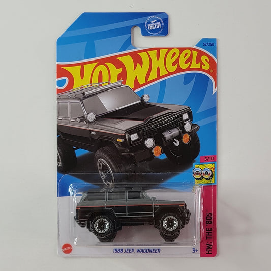 Hot Wheels - 1988 Jeep Wrangler (Gray/Black)