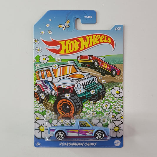 Hot Wheels - Volkswagen Caddy (Matte Baby Blue)