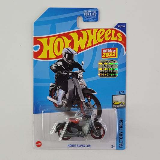 Hot Wheels - Honda Super Cub (Black) [Factory Sealed 2022 Set]