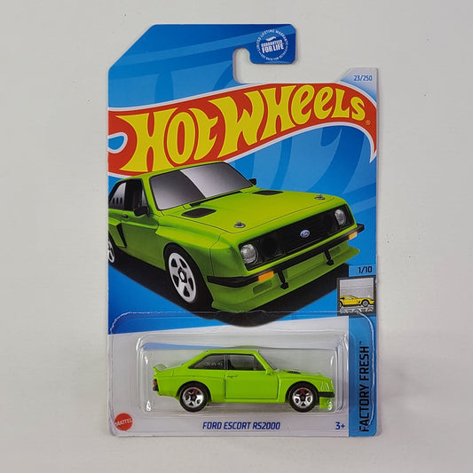 Hot Wheels - Ford Escort RS2000 (Neon Green)