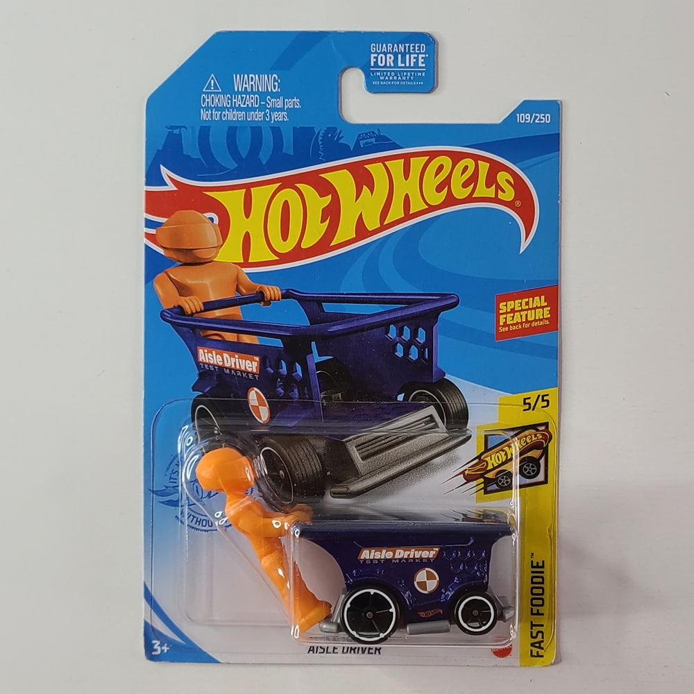 Hot Wheels - Aisle Driver (Dark Blue)