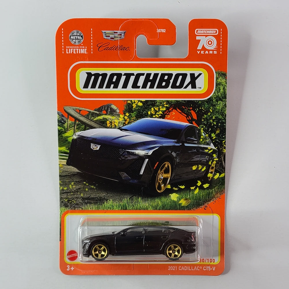 Matchbox - 2021 Cadillac CT5-V (Black)