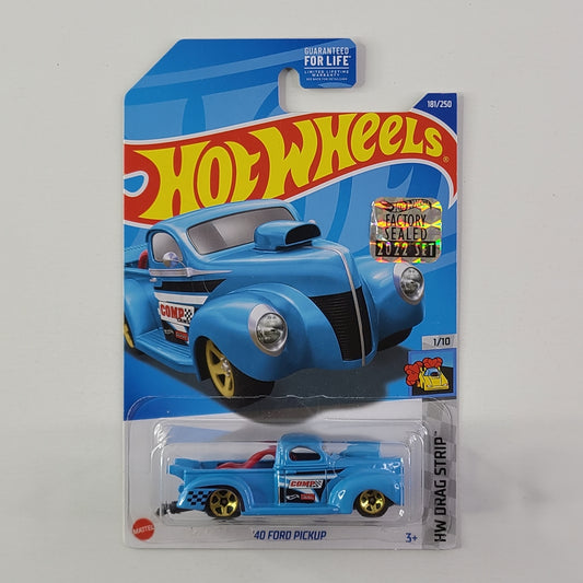 Hot Wheels - '40 Ford Pickup (Sky Blue) [Factory Sealed 2022 Set]