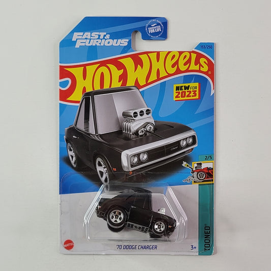 Hot Wheels - '70 Dodge Charger (Black)