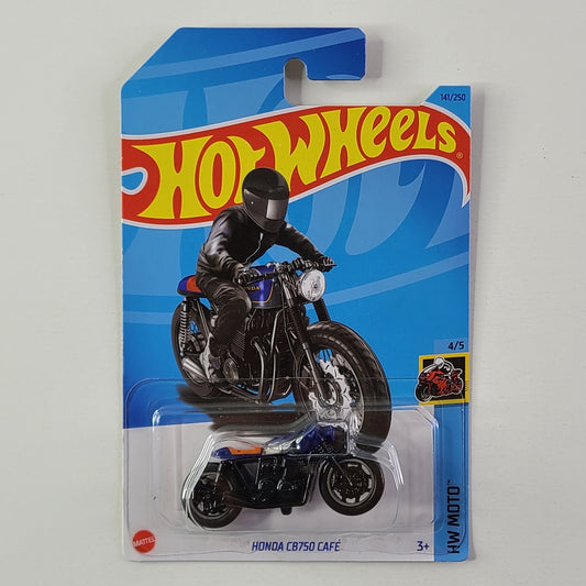 Hot Wheels - Honda CB750 Café (Navy Blue)