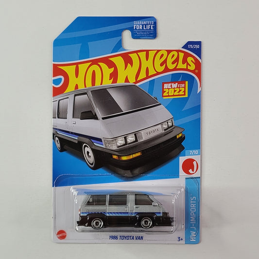 Hot Wheels - 1986 Toyota Van (Metalflake Silver)