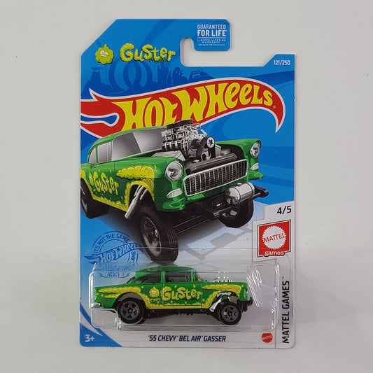 Hot Wheels - '55 Chevy Bel Air Gasser (Green)