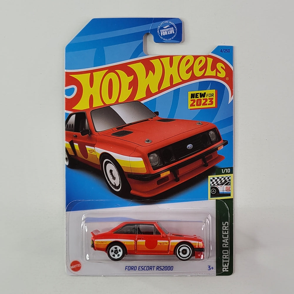 Hot Wheels - Ford Escort RS2000 (Red)