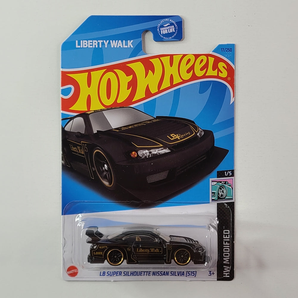 Hot Wheels - 'LS Super Silhouette Nissan Silvia (S15) (Black)