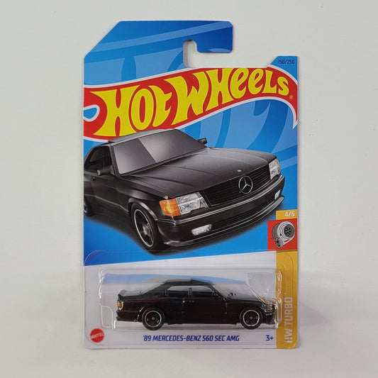 Hot Wheels - '89 Mercedes-Benz 560 SEC AMG (Black)